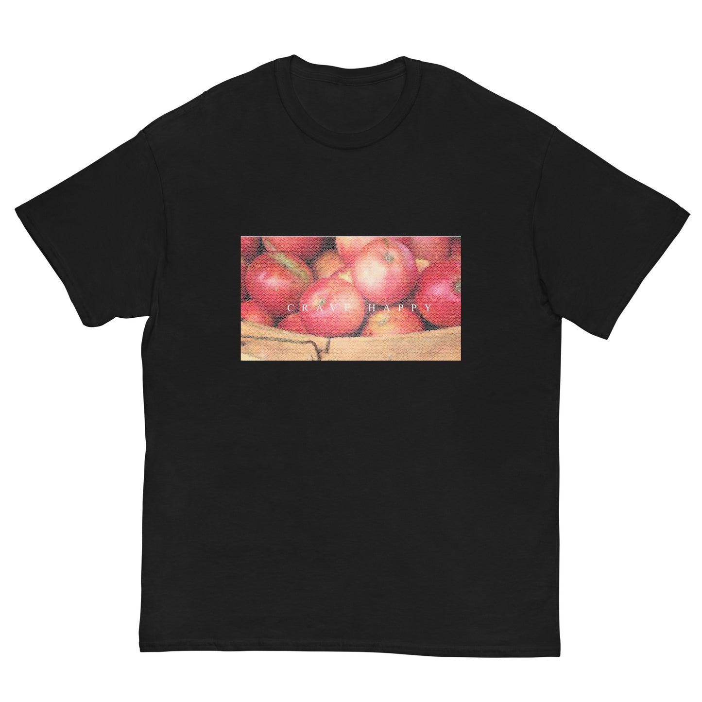 Apple Basket Black T-shirt