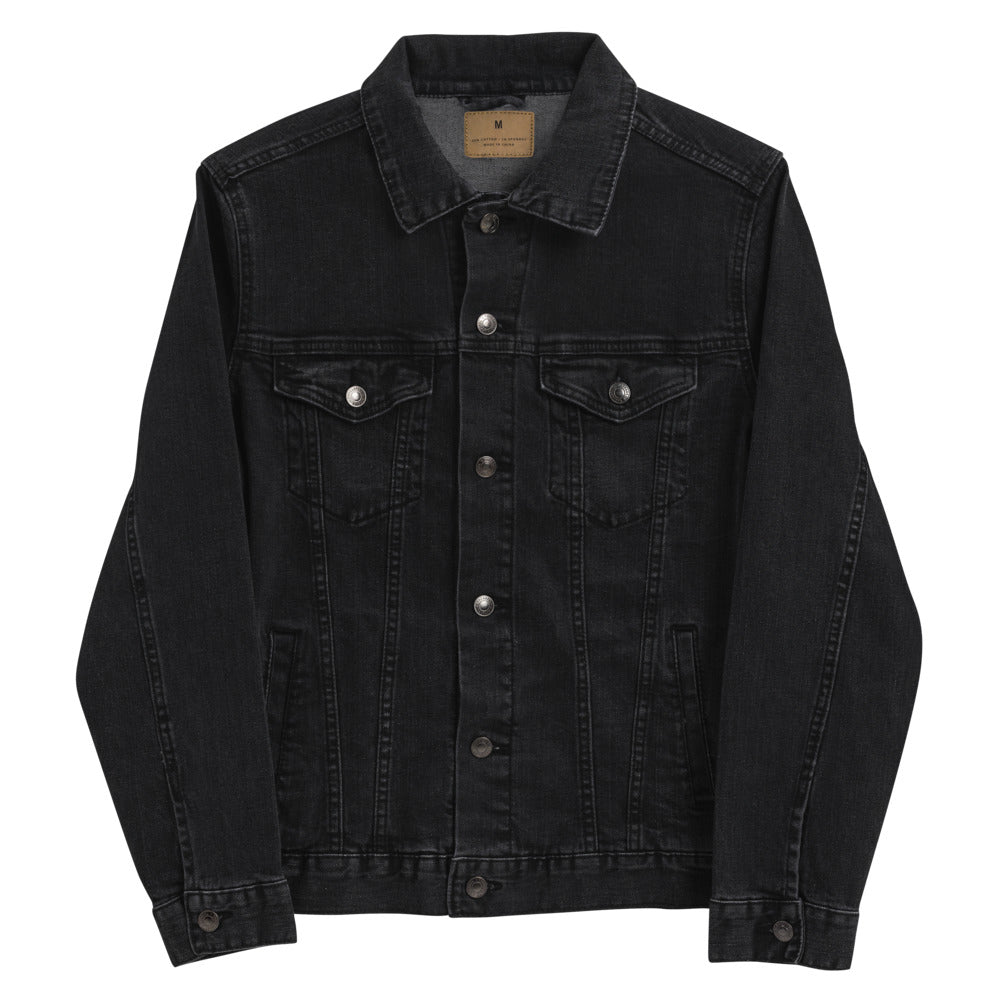 black denim jacket
