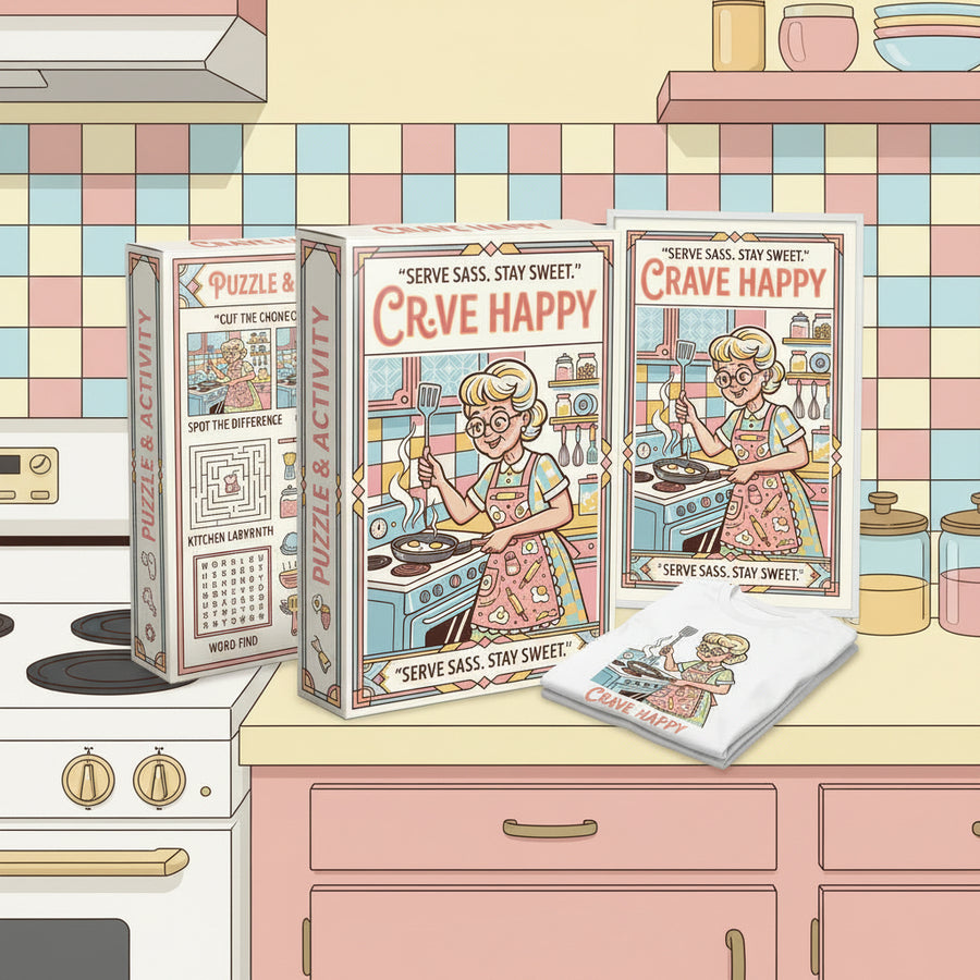 Serve Sass Stay Sweet Crave Happy cover art