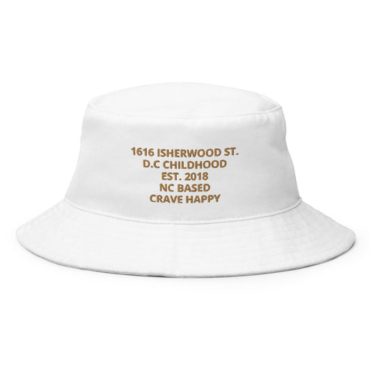 white bucket hat mens