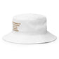 streetwear white bucket hat mens