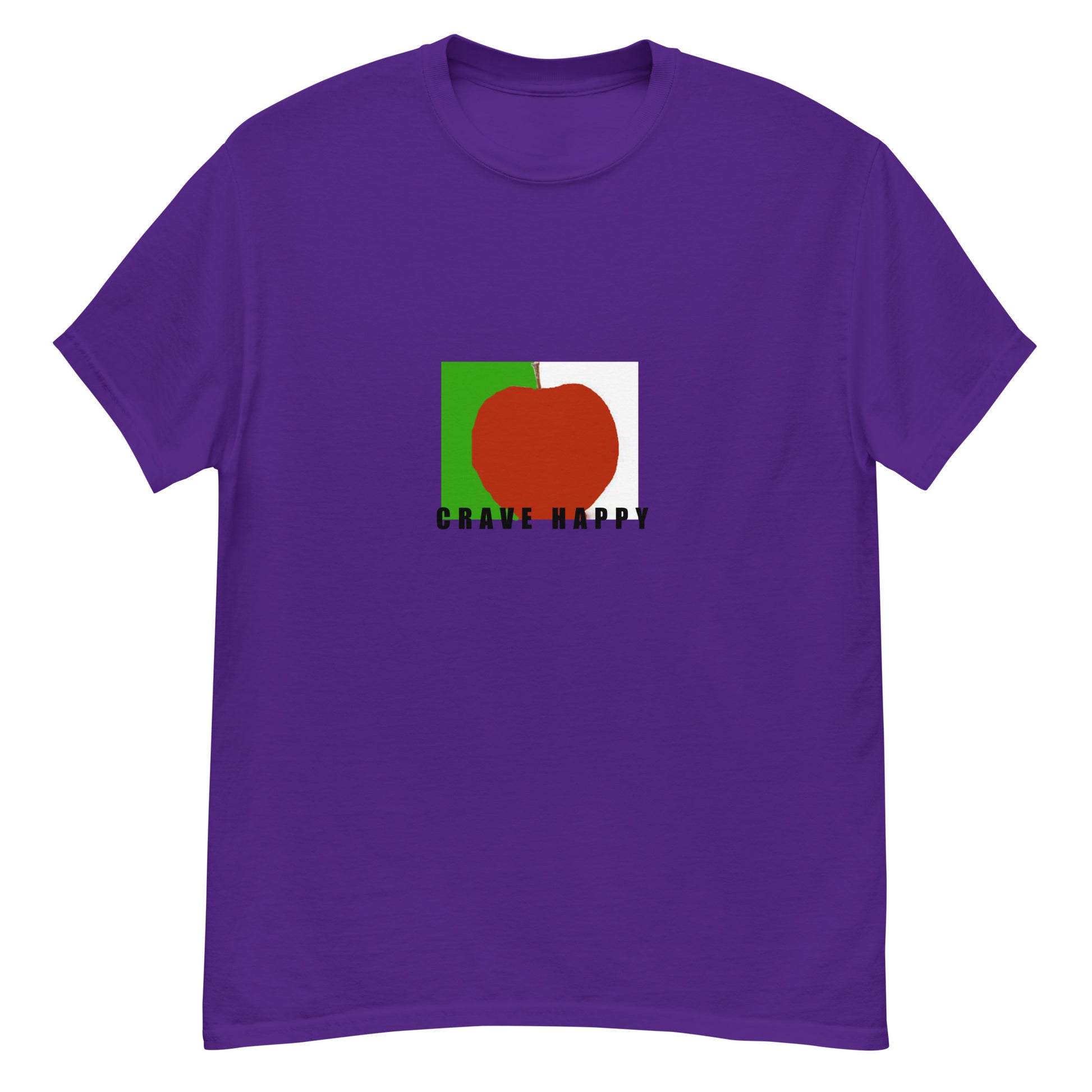Apple Half Purple T-shirt