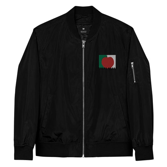 APPLE HALF BOMBER JACKET