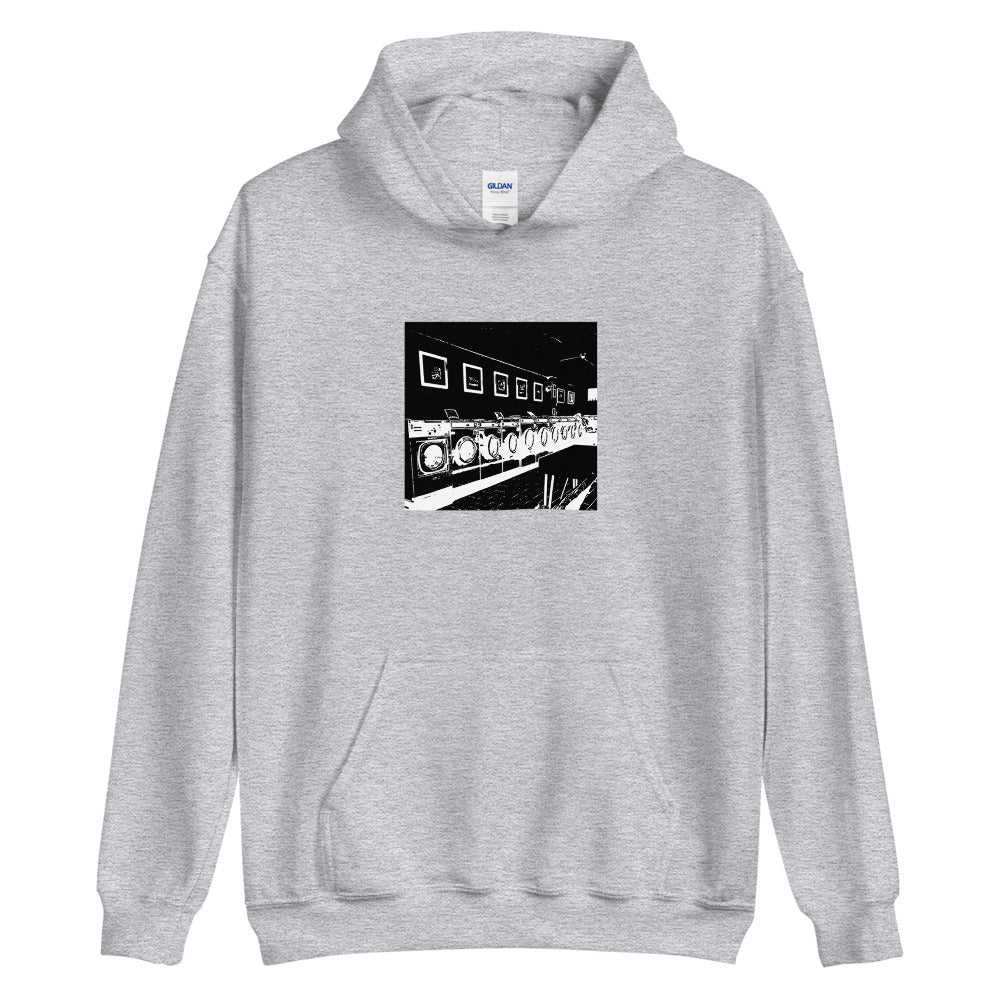 oversized sport grey hoodie