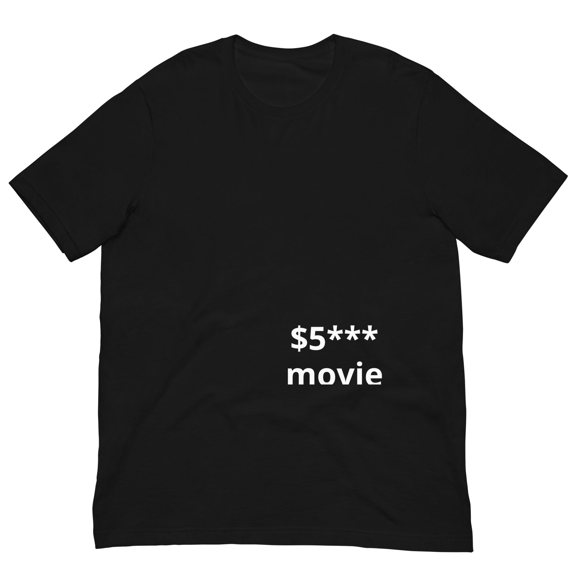 Five Dollar Movie Black T-shirt