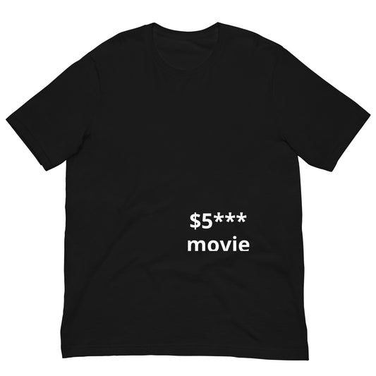 Five Dollar Movie Black T-shirt